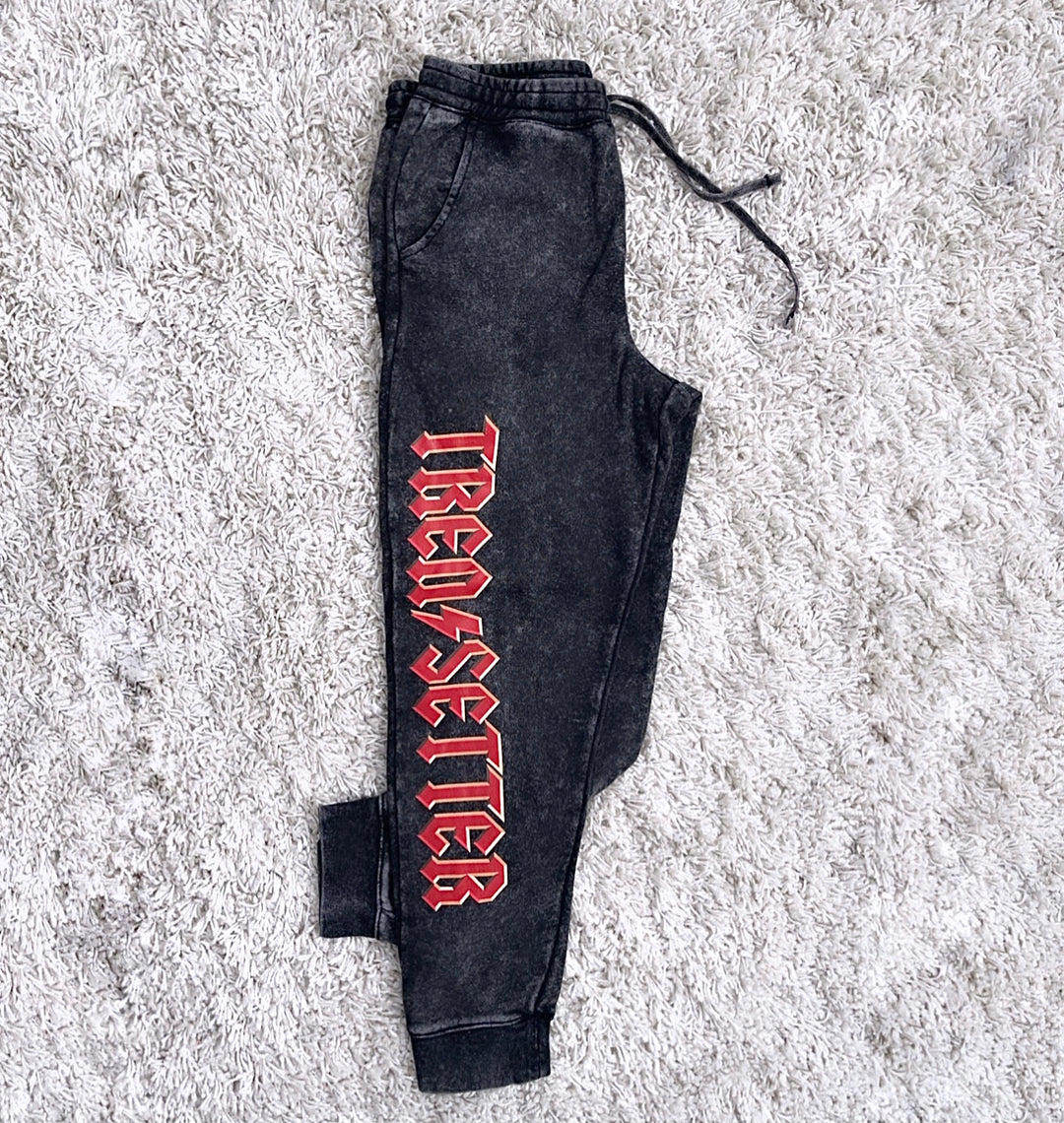 TREN SETTER - ACID WASH JOGGERS