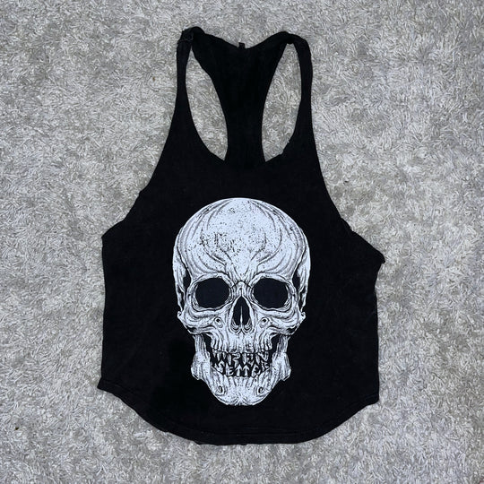 TREN SETTER SKULL - VINTAGE RAW STRINGER