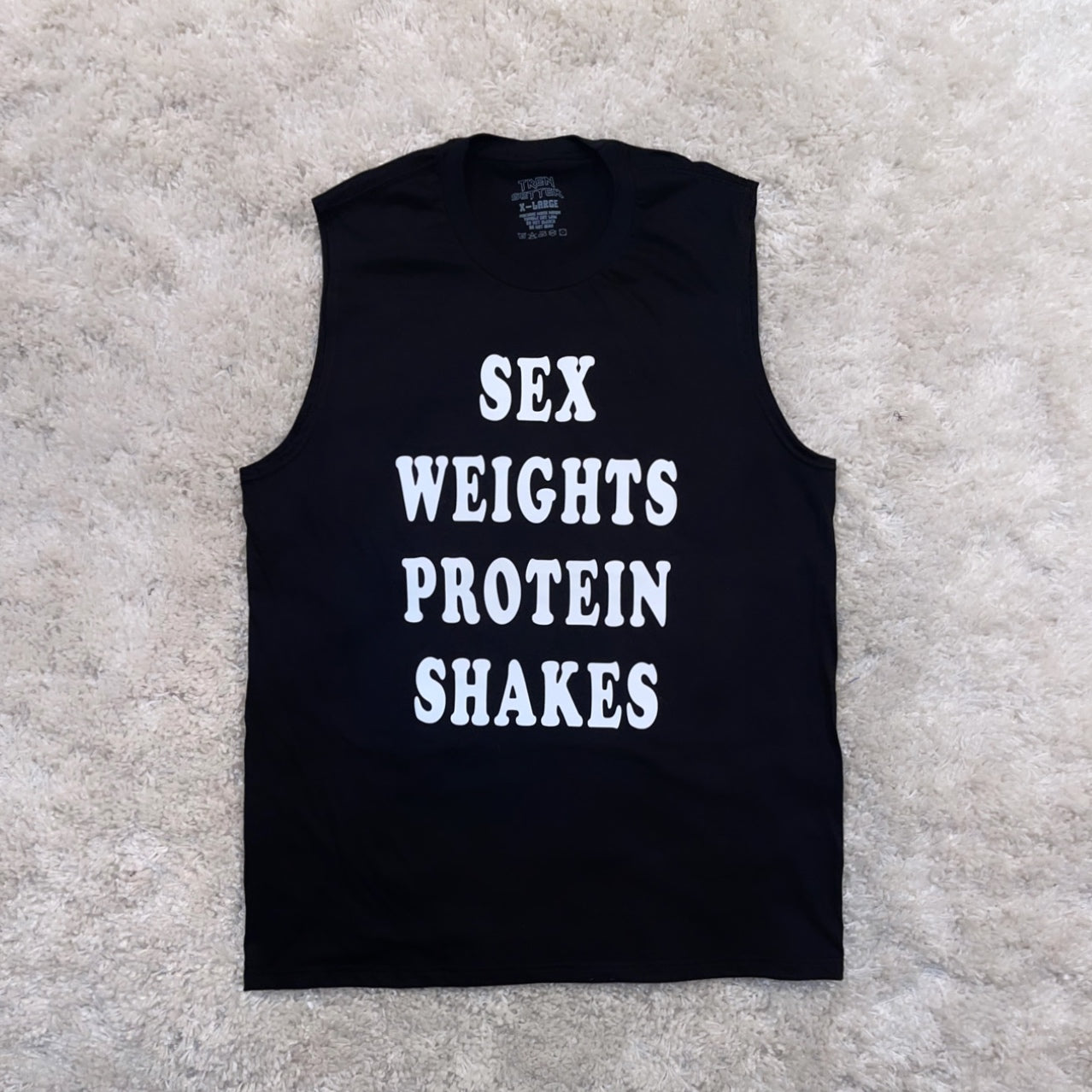 Sex Weights Protein Shakes Sleeveless Jon Skywalker